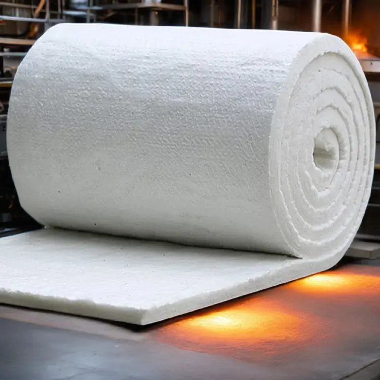 Aluminum Silicate Ceramic Fiber Blankets For Industrial Insulation