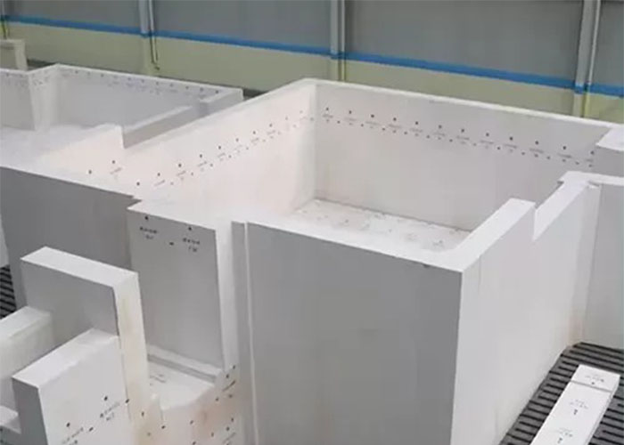 Rongsheng Resintered Fused AZS Brick High Quality Refractory Brick For Kilns