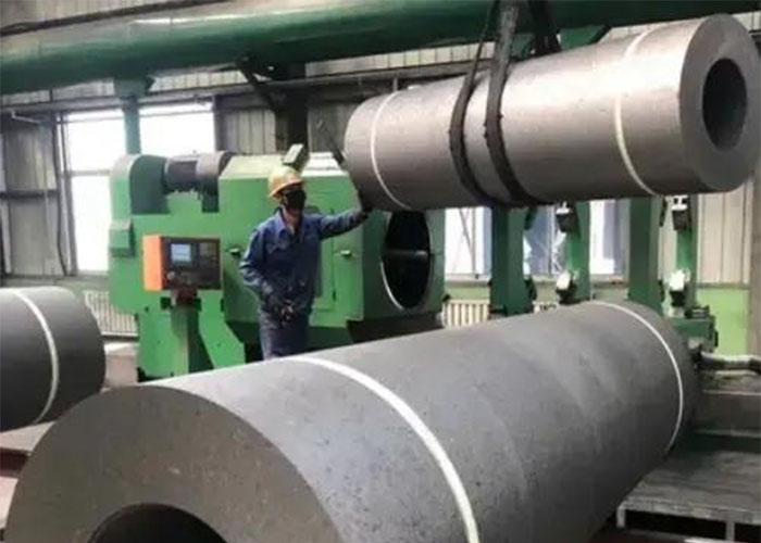 RP HP UHP Grades Available Graphite Electrode Nipples Dia 200-800mm For Electric Arc Furnaces