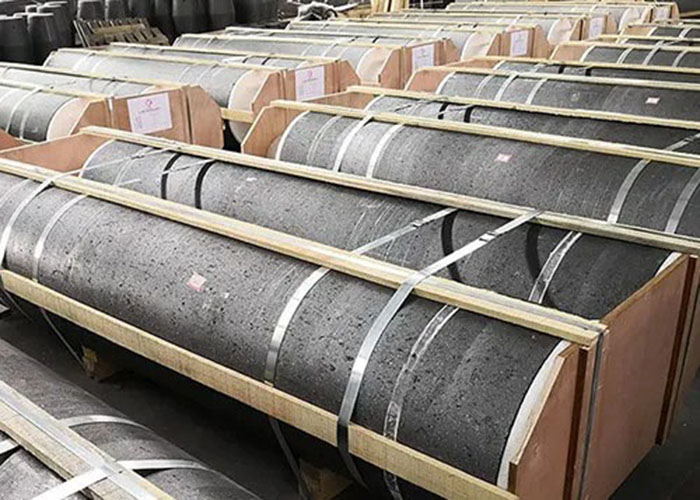 High-Performance Graphite Electrodes UHP 550mm 650mm 750mm With Nipples Ultra High And Regular Power