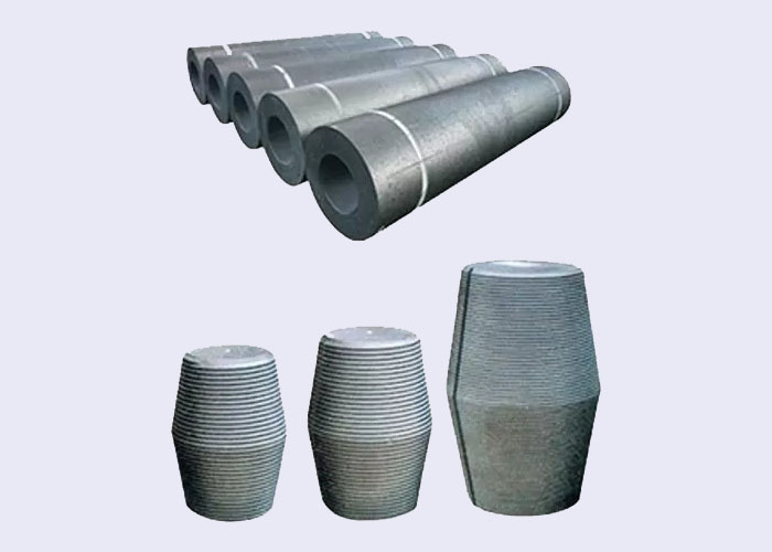 High Power Graphite Electrode With Nipple UHP Graphite Electrode For EAF Electric Arc Furnace